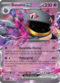 Banette ex 088 Escarlate e Violeta