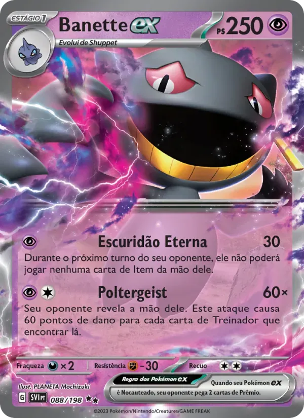 Banette ex 088/198 Escarlate e Violeta