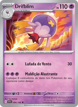 Drifblim 090 Escarlate e Violeta