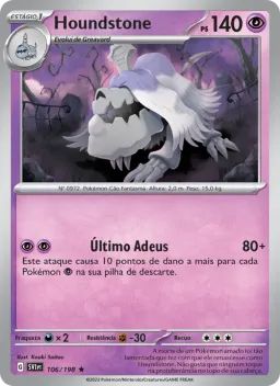Houndstone 106 Escarlate e Violeta