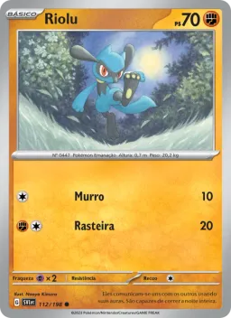 Riolu 112 Escarlate e Violeta