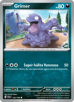 Grimer 126 Escarlate e Violeta