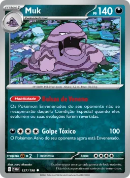 Muk 127 Escarlate e Violeta