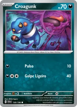 Croagunk 130 Escarlate e Violeta