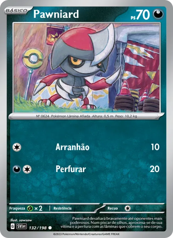 Pawniard 132/198 Escarlate e Violeta