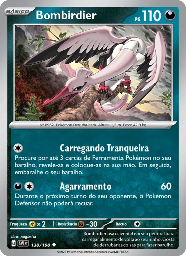 Bombirdier 138/198 Escarlate e Violeta