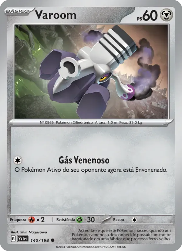 Varoom 140/198 Escarlate e Violeta