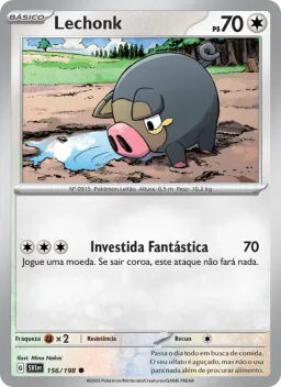 Lechonk 156 Escarlate e Violeta