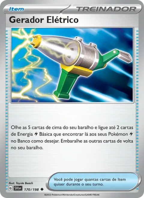 Gerador Elétrico 170/198