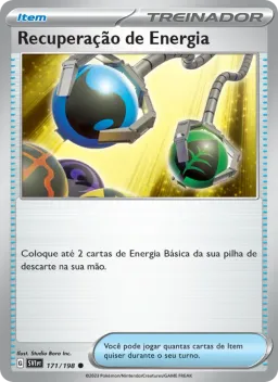 Recuperação de Energia 171 Escarlate e Violeta