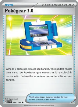 Pokégear 3.0 186 Escarlate e Violeta