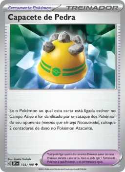 Capacete de Pedra 193 Escarlate e Violeta