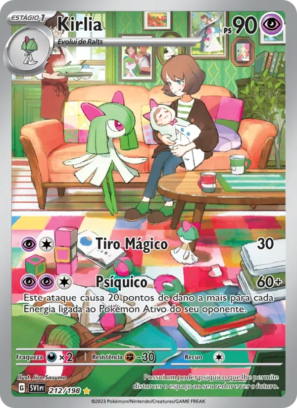 Kirlia 212/198 Escarlate e Violeta