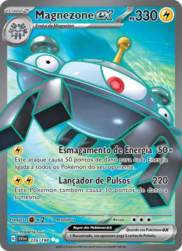 Magnezone ex 226/198 Escarlate e Violeta
