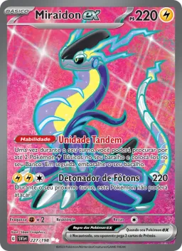 Miraidon ex 227 Escarlate e Violeta