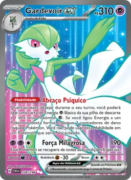 Gardevoir ex 228 Escarlate e Violeta