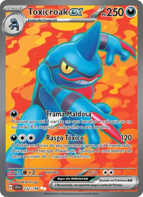 Toxicroak ex 232/198