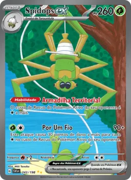 Spidops ex 243 Escarlate e Violeta