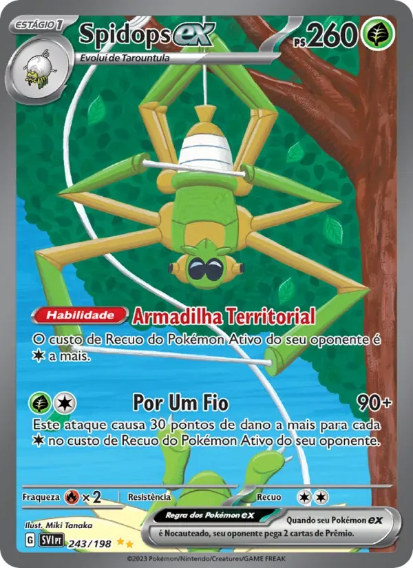 Spidops ex 243/198 Escarlate e Violeta