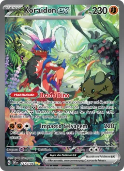 Koraidon ex 247 Escarlate e Violeta