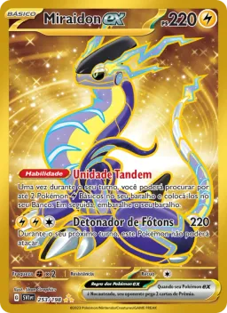 Miraidon ex 253 Escarlate e Violeta