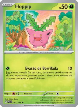Hoppip 001 Evoluções em Paldea