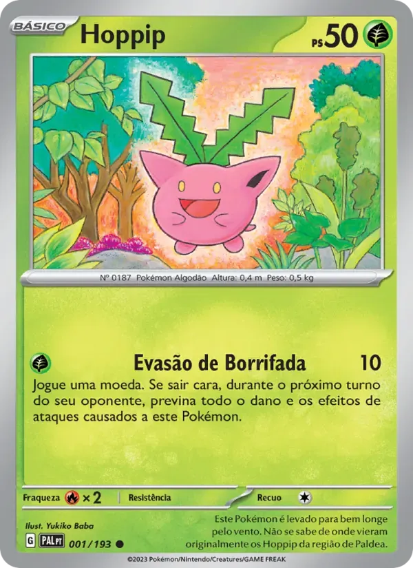 Hoppip 001/193 Evoluções em Paldea