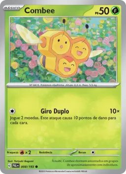 Combee 008 Evoluções em Paldea