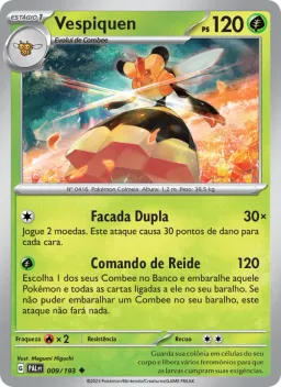 Vespiquen 009 Evoluções em Paldea
