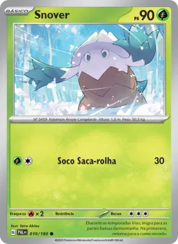 Snover 010 Evoluções em Paldea