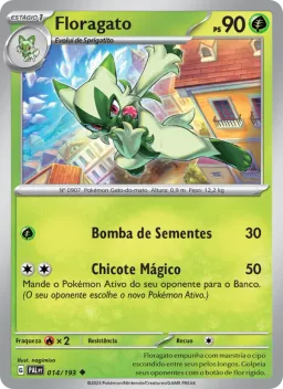 Floragato 014 Evoluções em Paldea