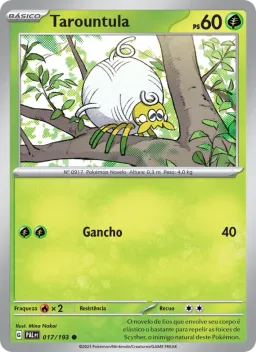 Tarountula 017 Evoluções em Paldea