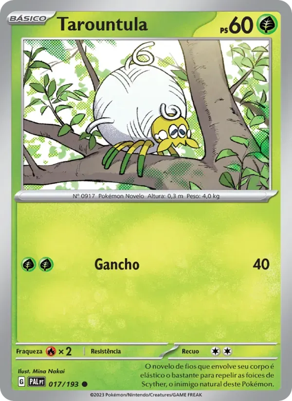 Tarountula 017/193 Evoluções em Paldea