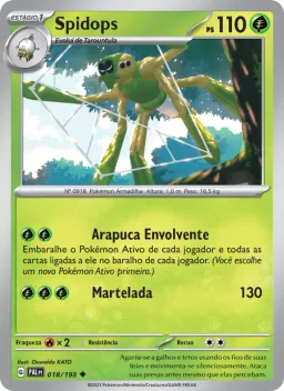 Spidops 018 Evoluções em Paldea