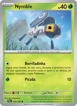 Nymble 019 Evoluções em Paldea