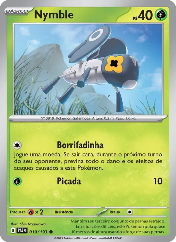 Nymble 019/193 Evoluções em Paldea