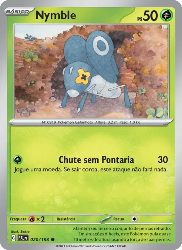 Nymble 020/193 Evoluções em Paldea