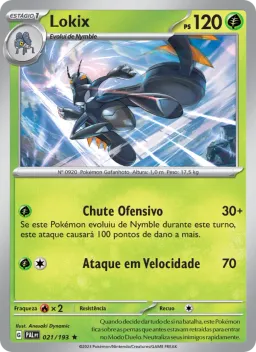 Lokix 021 Evoluções em Paldea