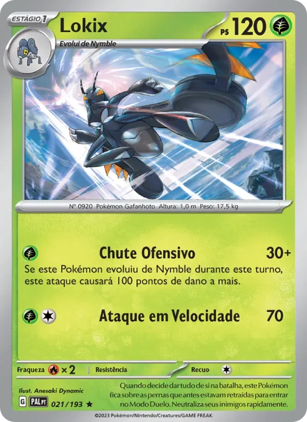 Lokix 021/193 Evoluções em Paldea