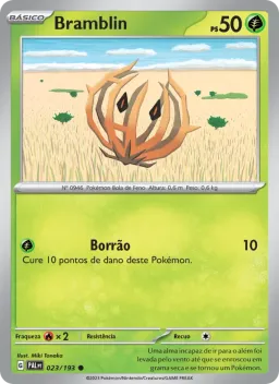 Bramblin 023 Evoluções em Paldea
