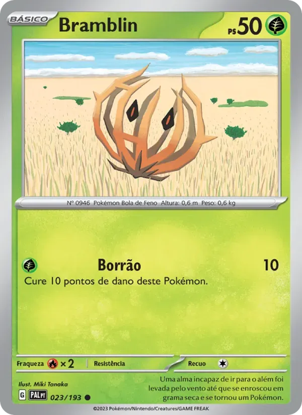 Bramblin 023/193 Evoluções em Paldea