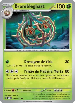 Brambleghast 024 Evoluções em Paldea