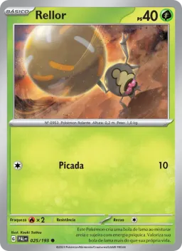 Rellor 025 Evoluções em Paldea