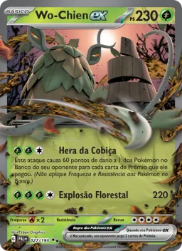 Wo-Chien ex 027 Evoluções em Paldea