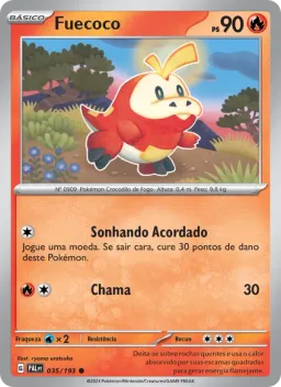Fuecoco 035 Evoluções em Paldea