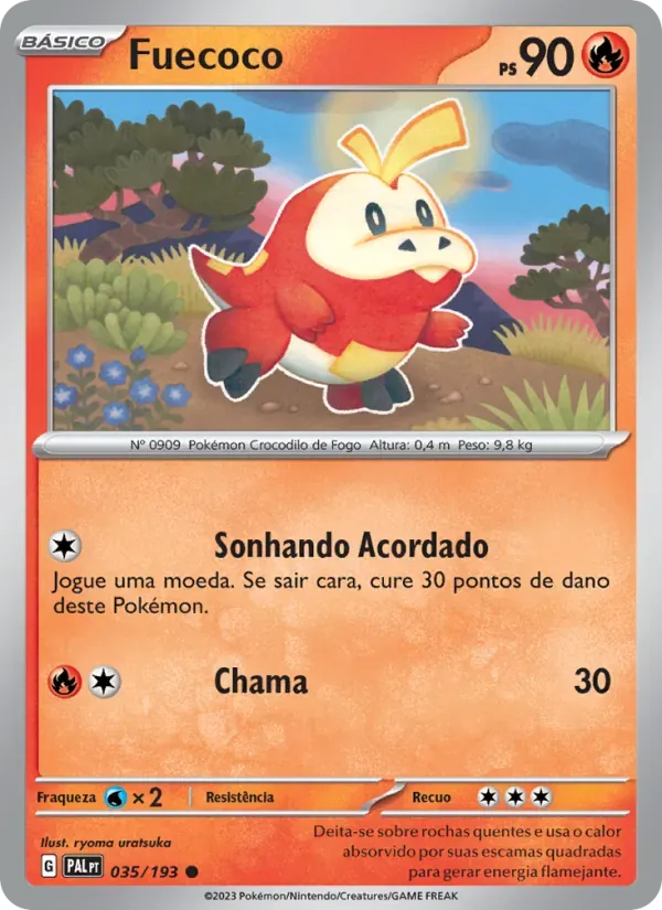 Fuecoco 035/193 Evoluções em Paldea