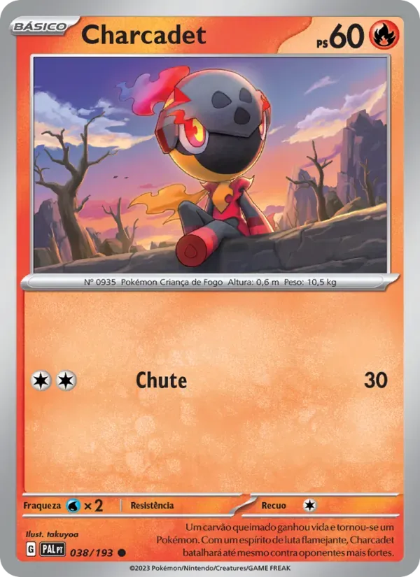 Charcadet 038/193 Evoluções em Paldea