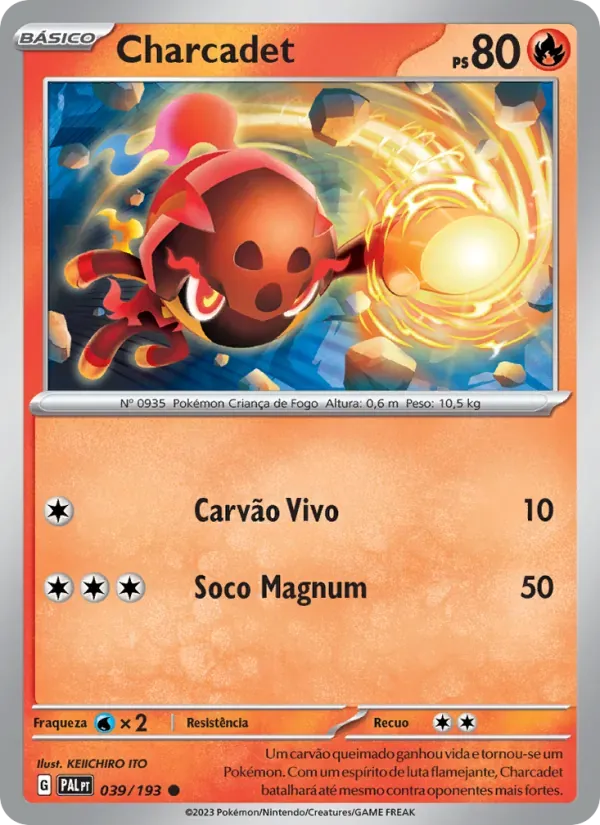 Charcadet 039/193 Evoluções em Paldea