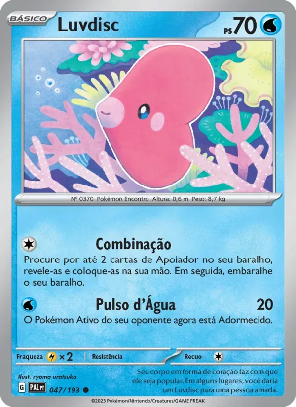 Luvdisc 047/193 Evoluções em Paldea