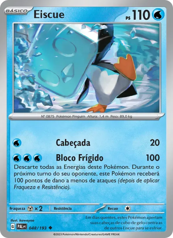Eiscue 048/193 Evoluções em Paldea